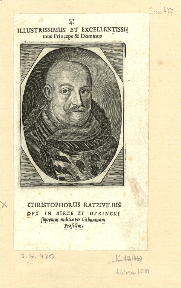 Kryštap Radzivił. Крыштап Радзівіл (1651-1700) (5)