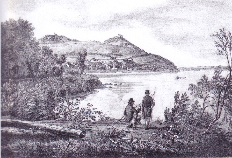 Jakob Alt - Blick auf Nussdorf an der Donau - ca1820