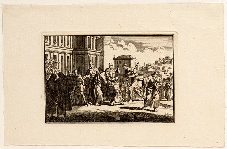 Jakobvs bygenaamd de groote, apostel, door Herodes onthalsd, objectnr A 47753