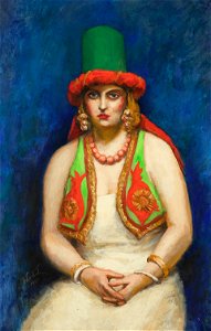 Lady in Vest by Walt Kuhn