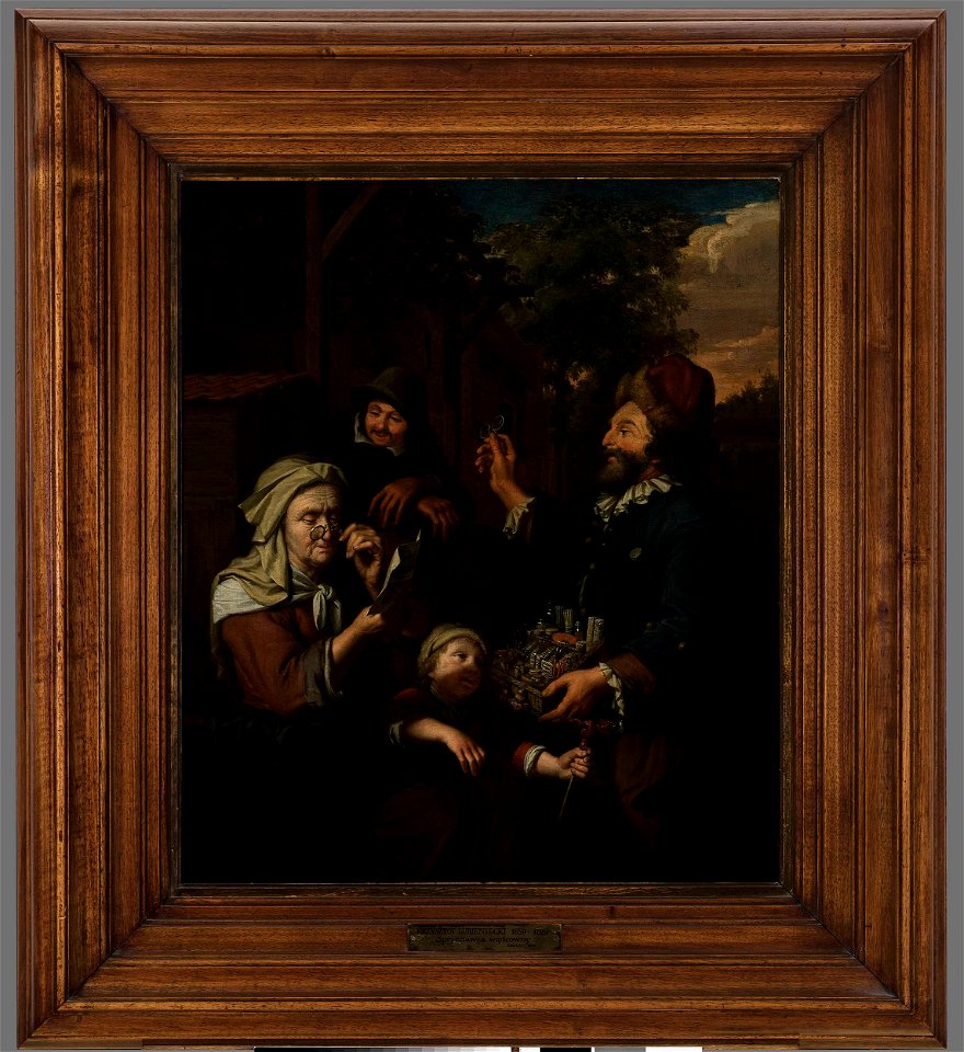 Krzysztof Lubieniecki - Travelling salesman - MP 2457 MNW - National Museum in Warsaw