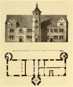 Kunstdenkmäler KN 1887 S070 Hegne Schloss