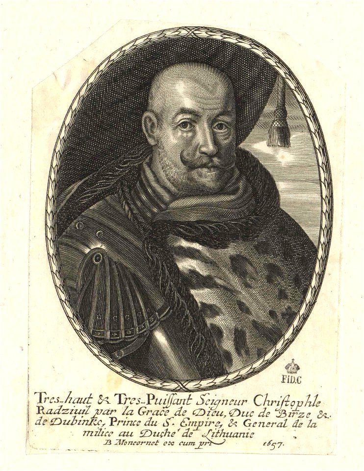 Kryštap Radzivił. Крыштап Радзівіл (1657)