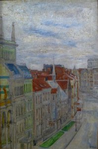 James Ensor (1906) Gezicht op de Van Iseghemlaan 002