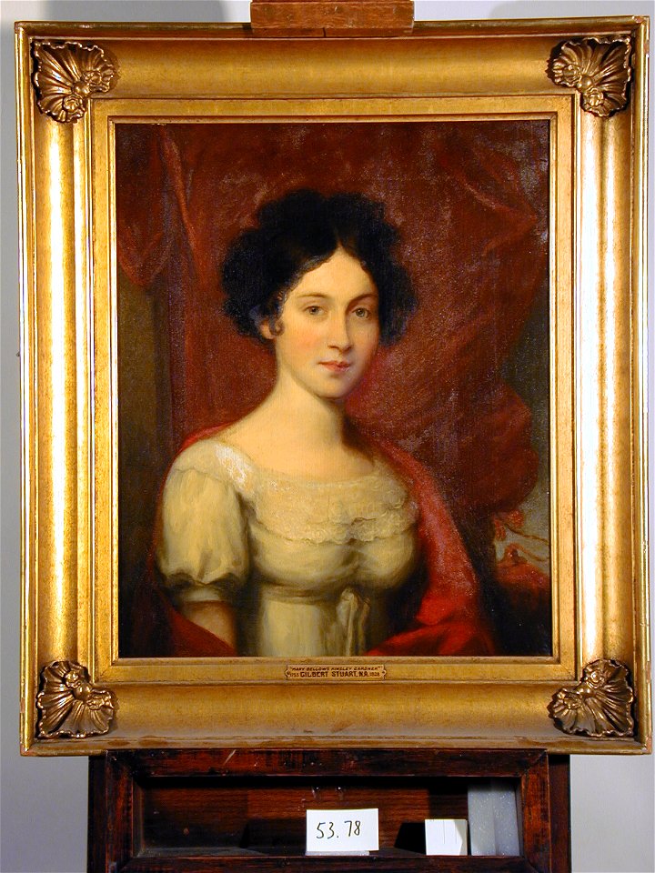 James Frothingham - Mary Bellows Kinsley Gardner 1801-1839 - 53.78 - Detroit Institute of Arts