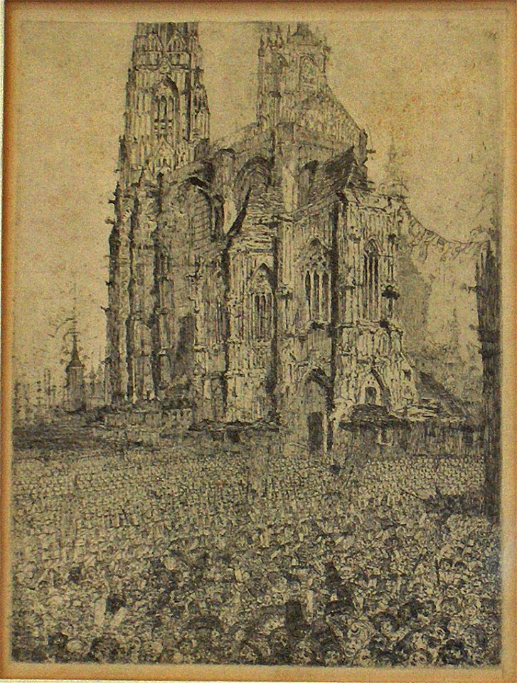 James Ensor (1886) De kathedraal 004