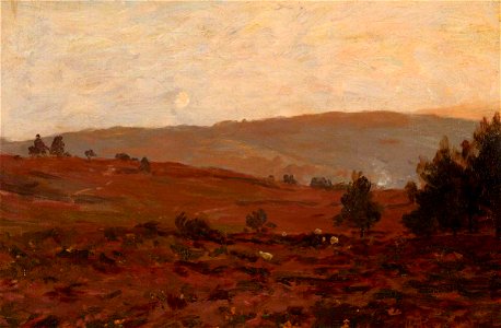 James Aumonier (1832-1911) - Misty Sunrise - 1214797 - National Trust