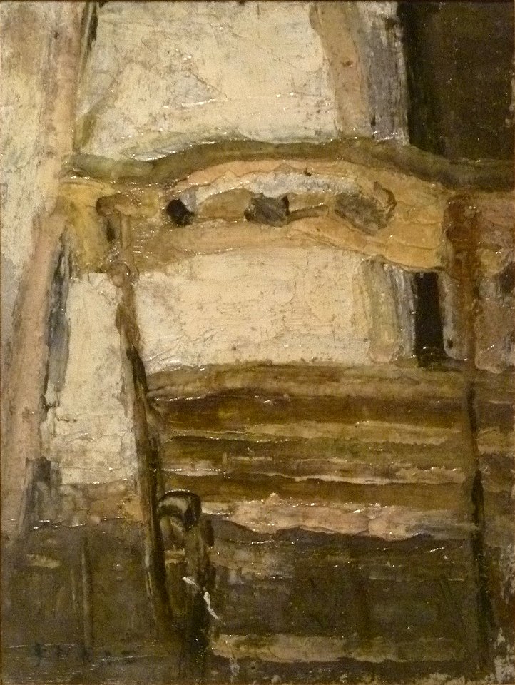 James Ensor - Rugleuning van een stoel 001