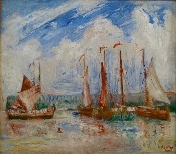 James Ensor (1890) - Sloepen 001