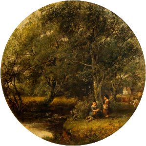 James Bayliss Allen (1803-1876) - The Stream - 1920P453 - Birmingham Museums Trust