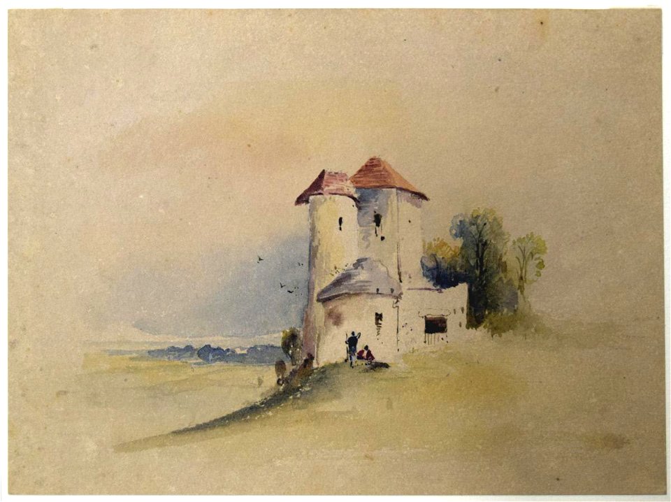James Hamilton - The Castle by the Sea - 1919.981.1 - Reading Public Museum
