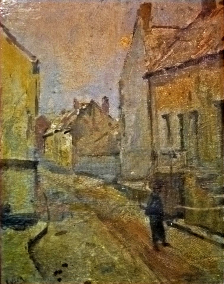 James Ensor - Vue de Rue