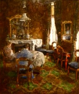 James Ensor (1881) - Het burgersalon 001