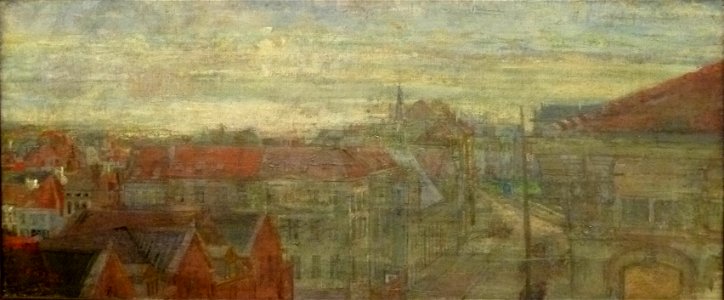 James Ensor (1890) - Een zicht op Phnosië, lumineuze golven en vibraties 001