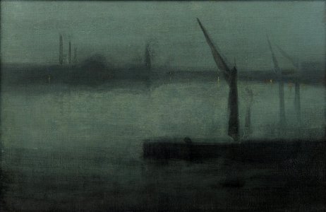 James McNeill Whistler - Nocturne- Blue and Silver—Battersea Reach - Google Art Project