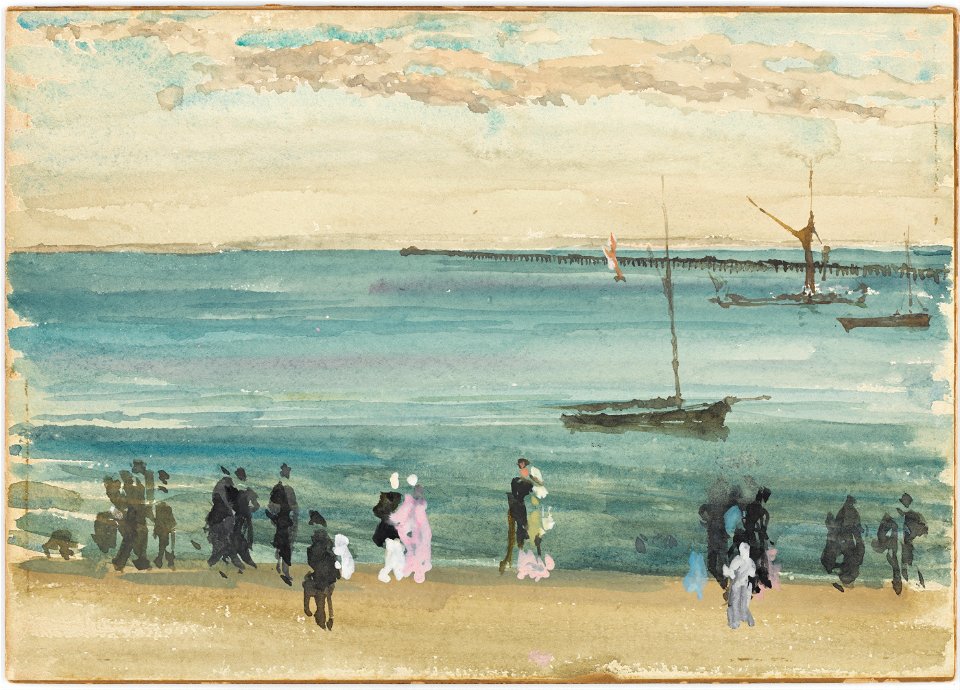 James McNeill Whistler - Southend Pier - Google Art Project
