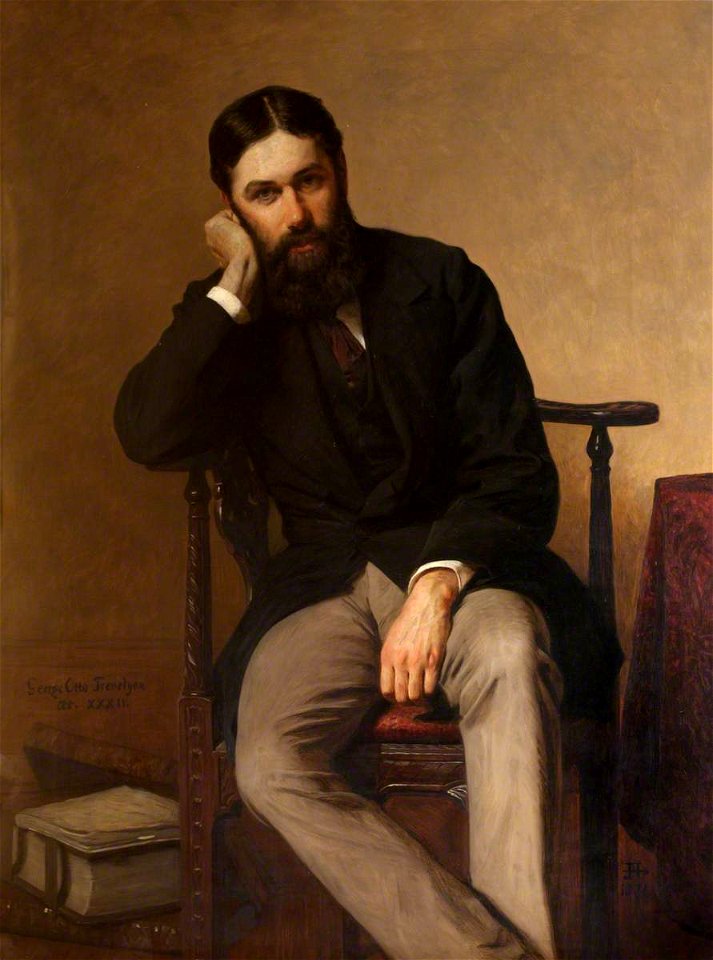 James Archer (1823-1904) - Sir George Otto Trevelyan (1838–1928), 2nd Bt, Aged 32 - 584395 - National Trust