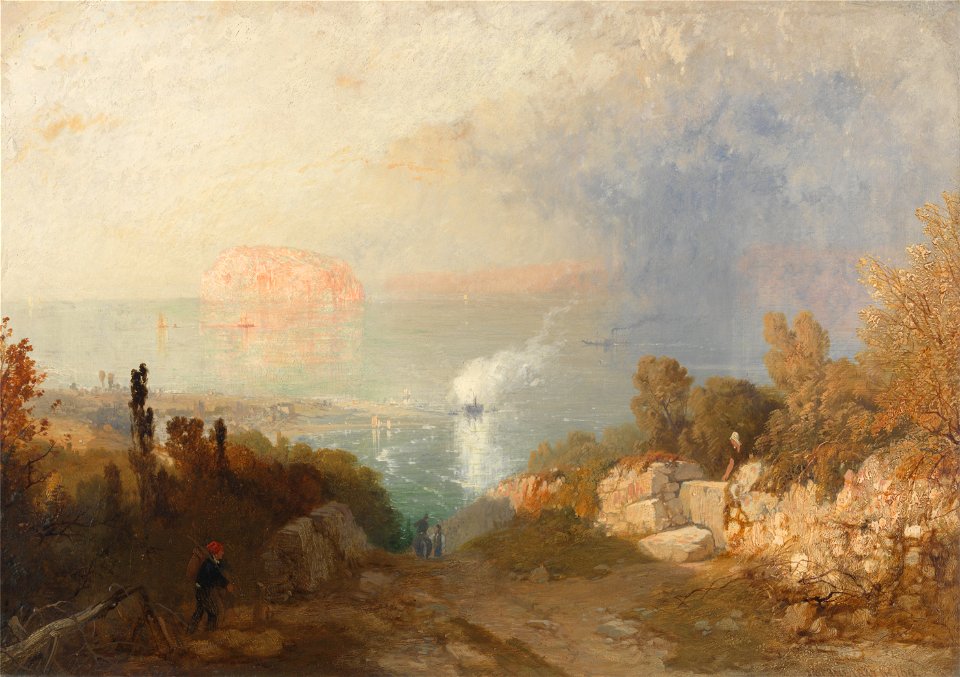 James Baker Pyne - The Entrance to the Menai Straits - Google Art Project
