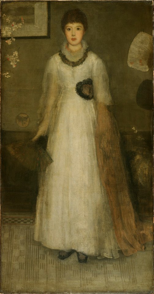James Abbott McNeill Whistler - Harmony in Grey and Peach Colour - 1943.165 - Fogg Museum