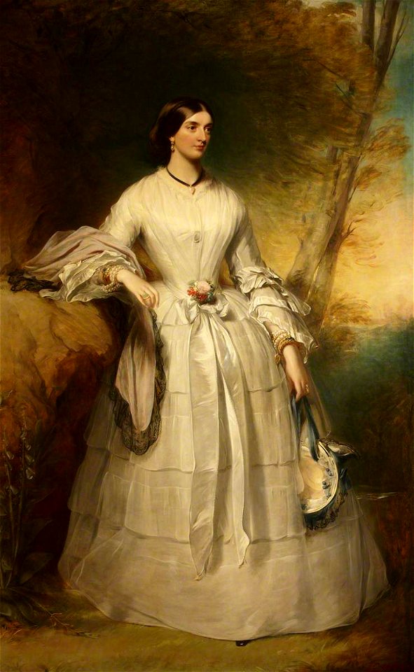 James Godsell Middleton (1805-1874) - Lady Alexandrina Octavia Maria Vane (1823–1874), Countess of Portarlington - 1220990 - National Trust
