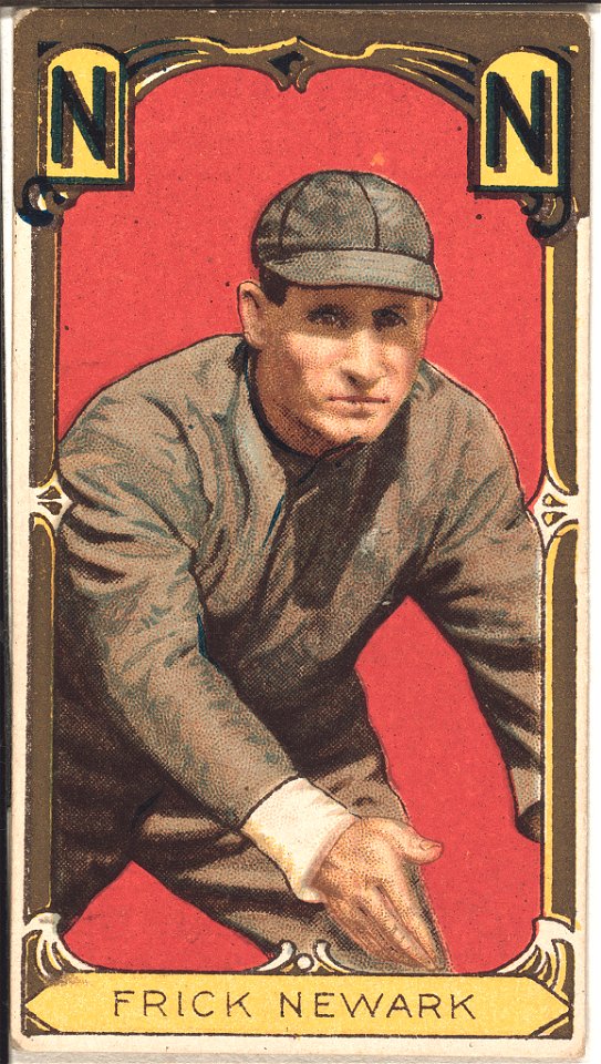 James Frick, Newark Team, baseball card portrait LCCN2008677910