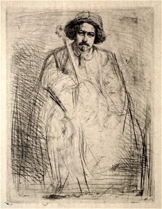 James McNeill Whistler (American, 1834-1903) - Becquet - 1940.809 - Cleveland Museum of Art