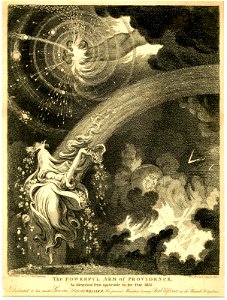 James Gillray - 'The Powerful Arm of Providence'