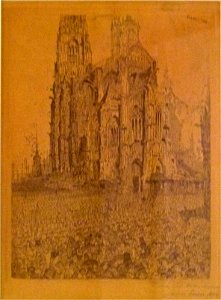 James Ensor (1886) De kathedraal 003