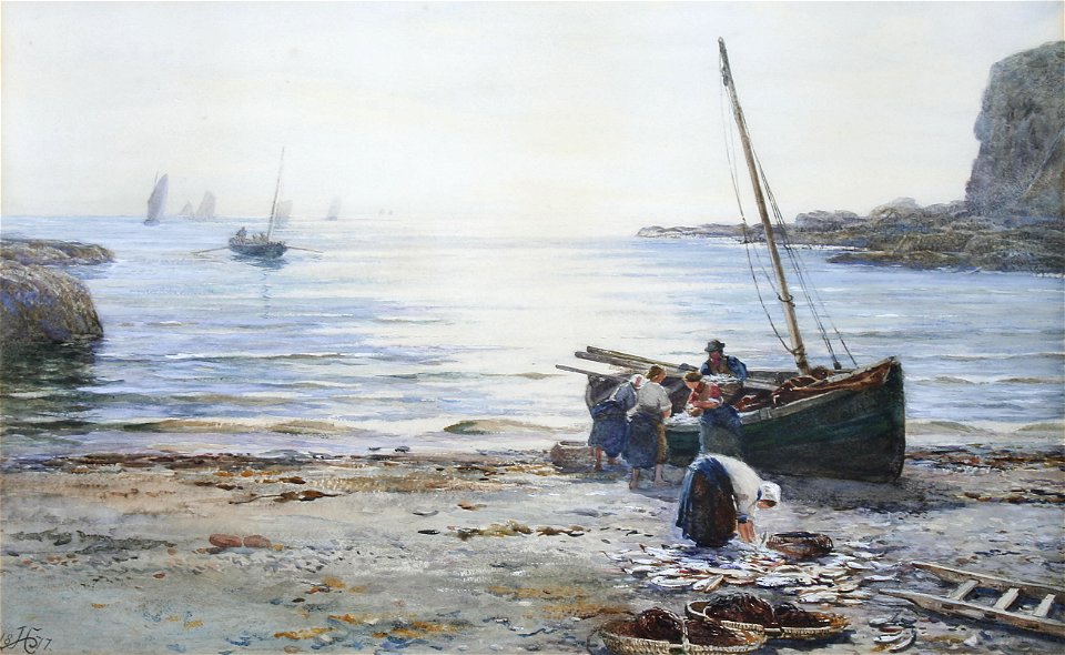 James Clarke Hook - The Mornings Catch