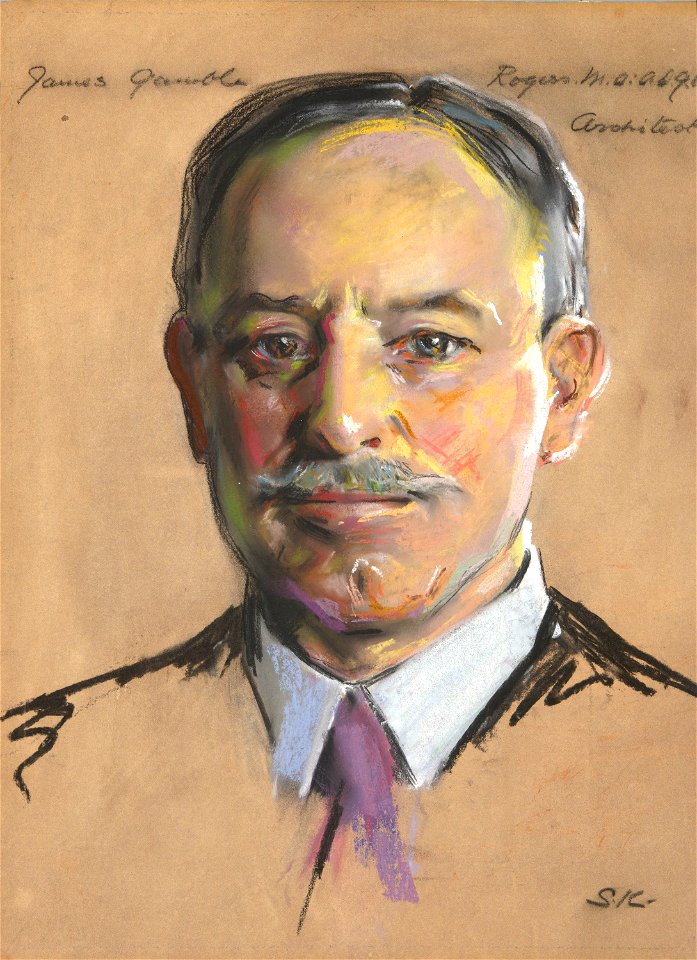 James Gamble Rogers by William Sergeant Kendall c1905