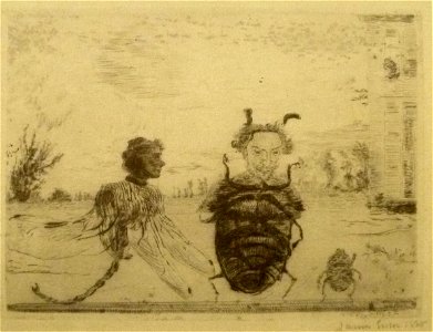 James Ensor (1888) Zonderlinge insecten 001