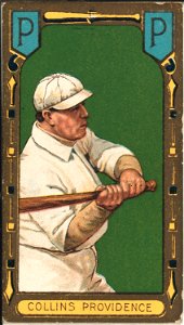 James Collins, Providence Team, baseball card portrait LCCN2008677914