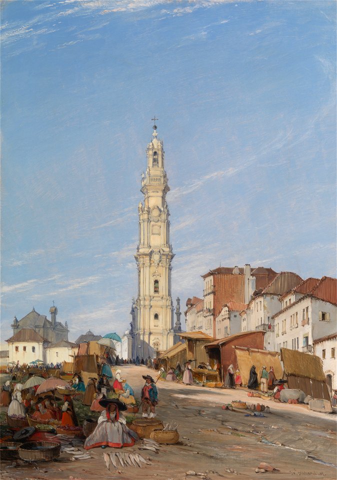 James Holland - Torre Dos Clerigos, Oporto, Portugal - Google Art Project