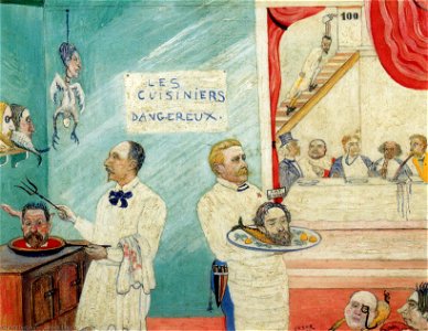 James ensor-Les cuisiniers dangereux