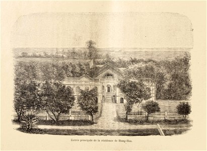 L.Girod-Dix Ans de Haut-Tonkin-1899-résidence de Hung-Hoa