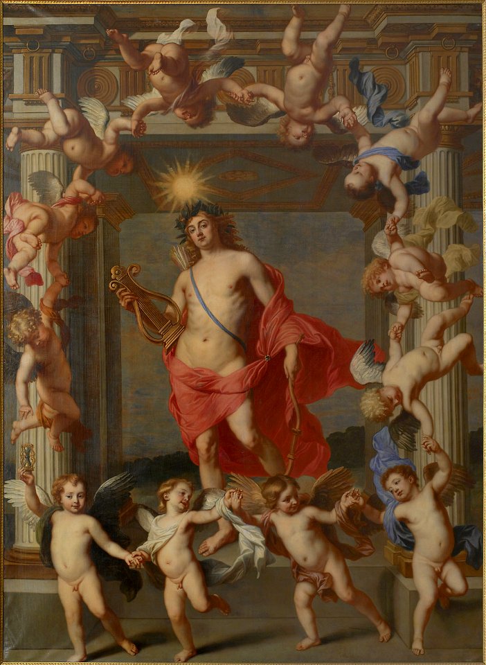 Jan van den Hoecke, , Neue Burg, Sammlung alter Musikinstrumente - Allegorie des Tages - GG 1679 - Kunsthistorisches Museum