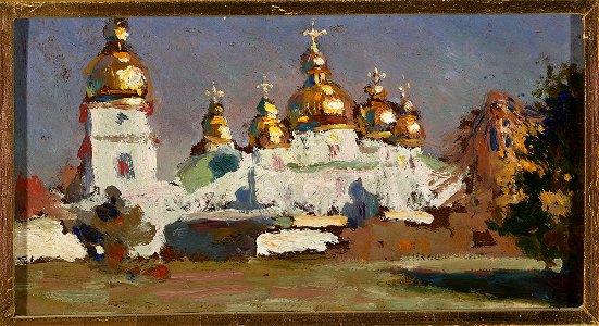 Jan Stanisławski - St. Michael’s Church in Kiev - MP 4778 - National Museum in Warsaw