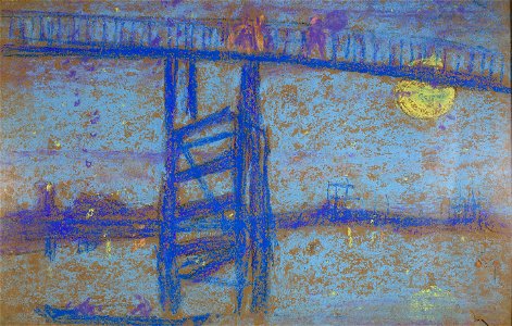 James McNeill Whistler - Nocturne- Battersea Bridge - Google Art Project