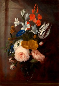Jan van den Hecke - Bouquet of Flowers. Free illustration for personal and commercial use.