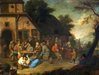 Jan Thomas van Kessel (1677-1741) - A Kermesse - 557804 - National Trust