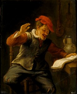Jan Steen - The Singer (Hearing) NTII UPH 446736