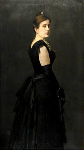 Jan Styka - Portret pani Zachariewiczowej