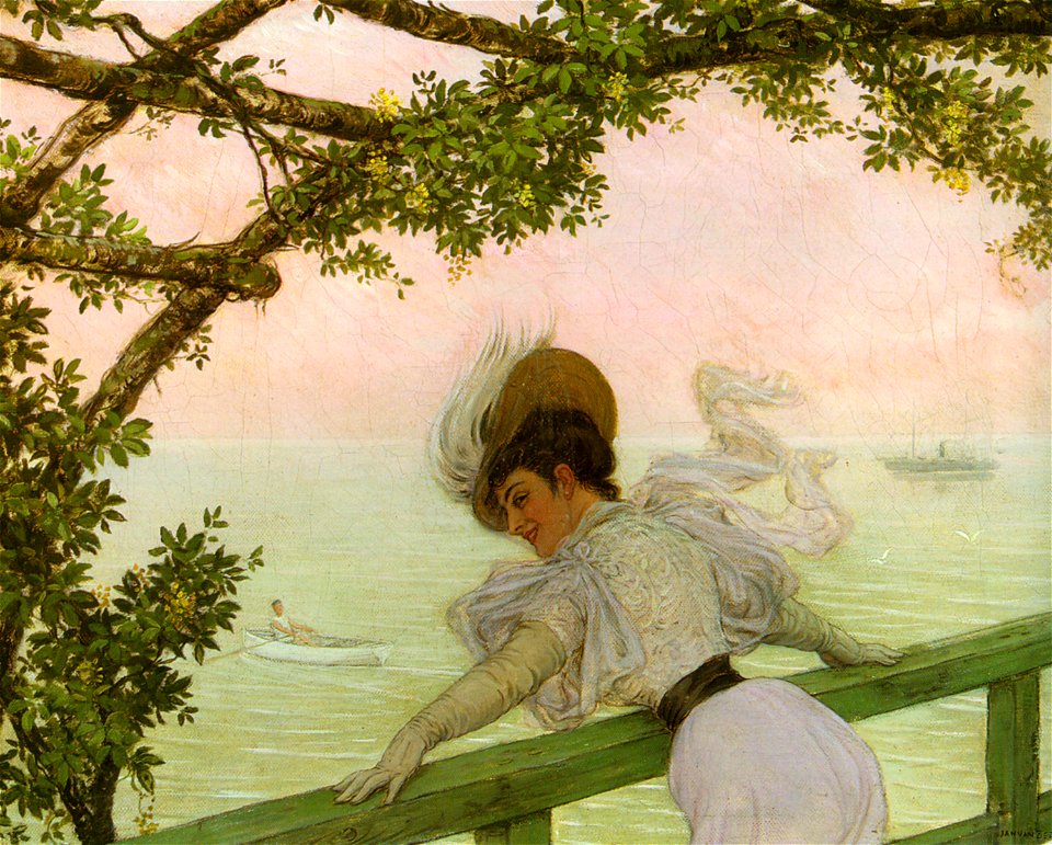 Jan Van Beers - Au balcon