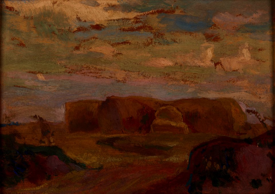 Jan Stanisławski - Stacks - MNK II-b-596 - National Museum Kraków