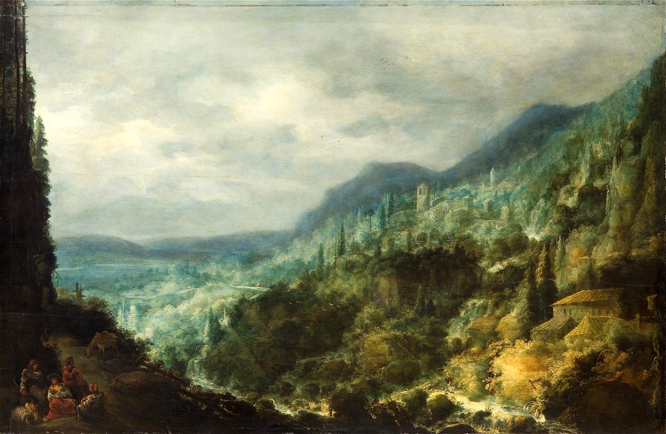 Jan Tilens - Mountainous landscape
