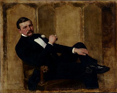 Jan Van Beers - Portrait d'un homme