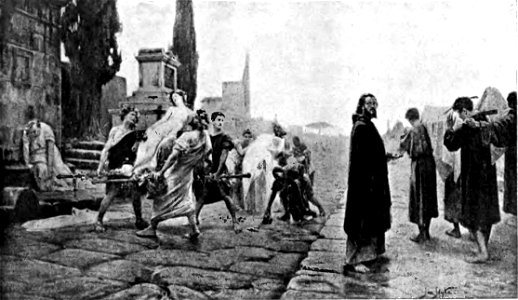 Jan Styka Spotkanie na via Appia 1888