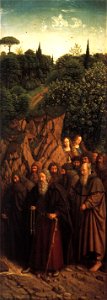 Jan van Eyck - The Ghent Altarpiece - The Holy Hermits - WGA07665