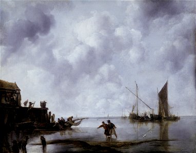 Jan van de Cappelle - Fishing Boats in a Calm - 1933.1068 - Art Institute of Chicago