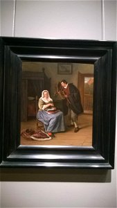 Jan Steen - Suitor 20171205. Free illustration for personal and commercial use.